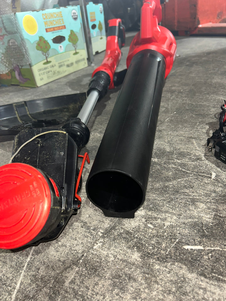 Kit combinado de recortadora de hilo y soplador de hojas inalámbrico CRAFTSMAN V20 de 20 voltios máx., 2 Ah (batería y cargador incluidos) (USADO)