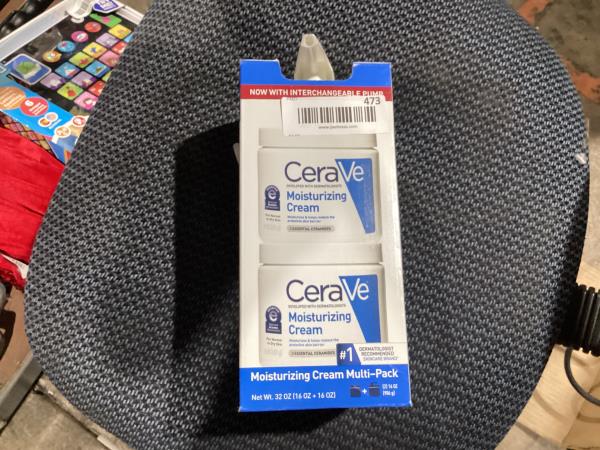 Lot # 473 CeraVe Moisturizing Cream, 16 Ounce $37