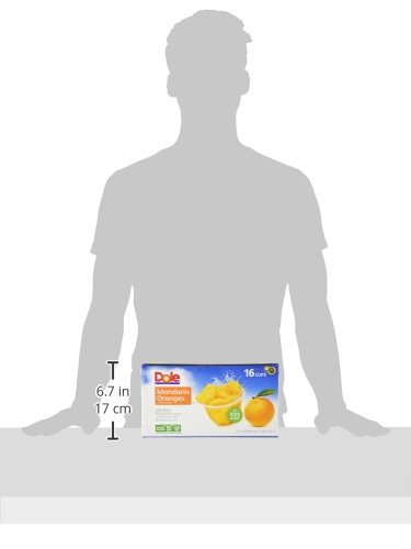 Lot # 1110 Dole Mandarin Oranges Fruit Cup 16-4oz $12