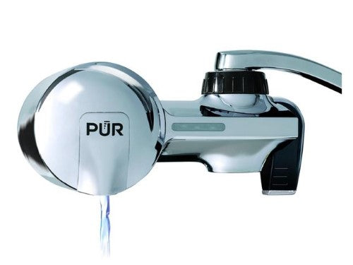 Lot # 1261 PUR PLUS Faucet Mount Water Filtration System $70