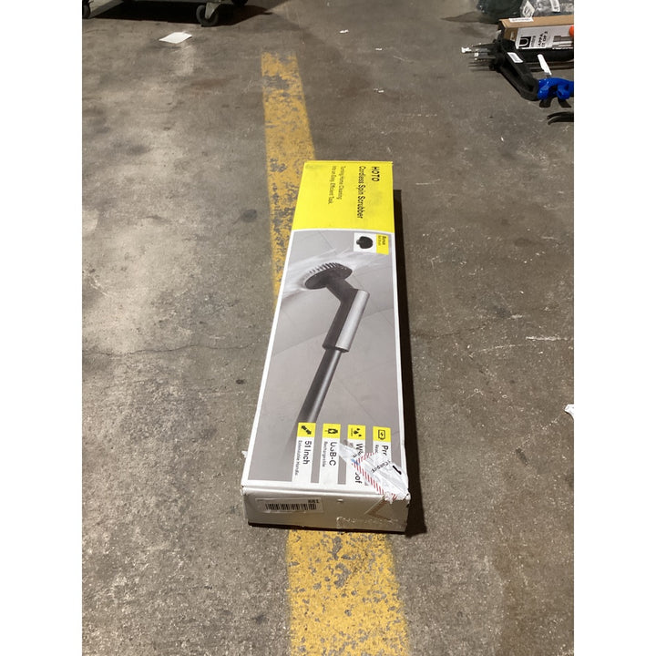 Lot # 881 HOTO BlackSilver Cordless Spin Scrubber - $70