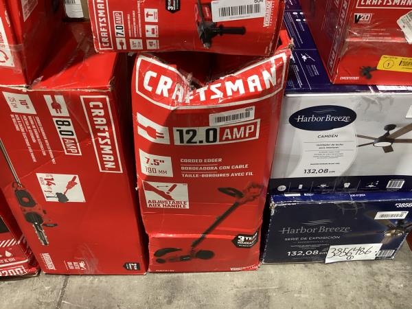 Lot # 605 Craftsman 7.5 in. Electric Edger Tool Only $129