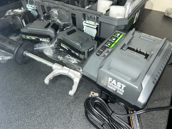 FLEX STACKED LITHIUM 24-volt 1/2-in Keyless Brushless Cordless Drill 2 -Batteries Included (Hard Case Included) (USED)