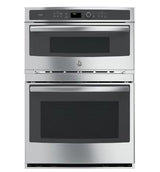 GE Profile 30-in Self-cleaning Convection Oven Microwave Wall Oven Combo (Stainless Steel)