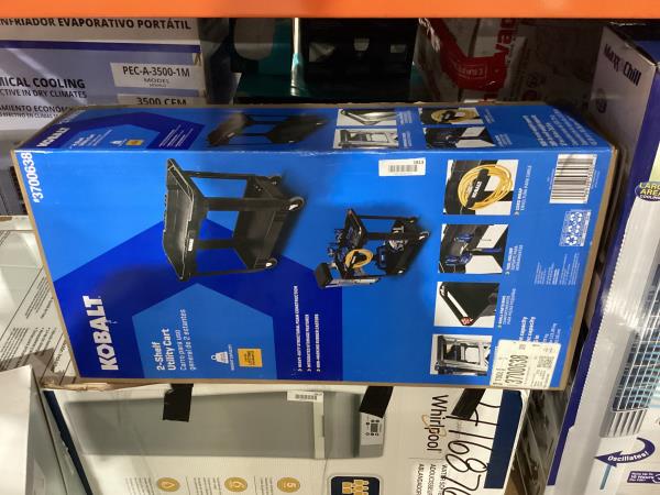 Lot # 1813 Kobalt 32.6" Shelf 500lb Capacity Cart $149