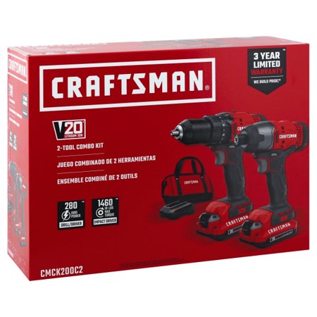 Lot # 1006 CRAFTSMAN V20 MAX Cordless Drill&Impact Driver$150