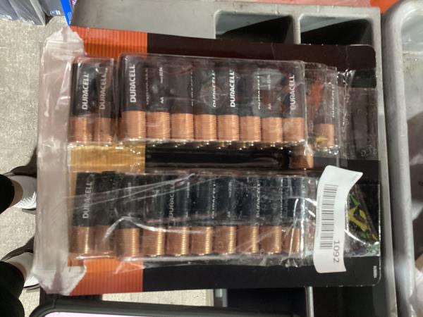 Lot # 1092 Duracell Power Boost Coppertop AA Batteries $32