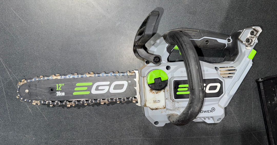 EGO POWER+ 56-volt 12-in Battery 2.5 Ah Chainsaw Battery Included Charger Included (Used)
