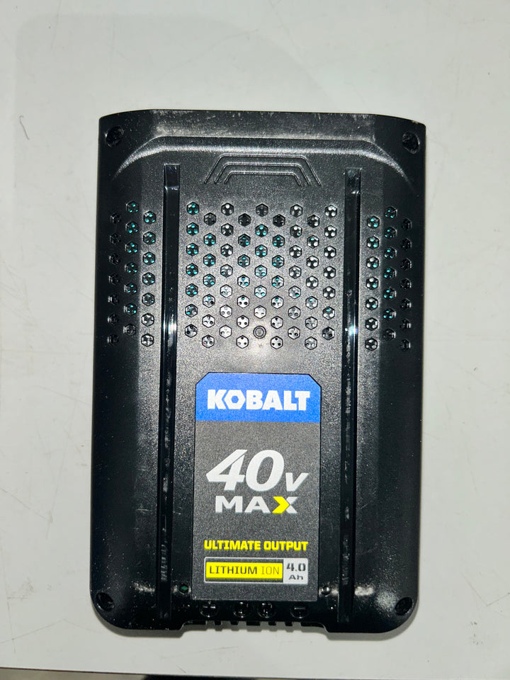 Kobalt 40 -Volt, 4 Ah 1 -Pack Lithium Ion (Li-ion) Battery (used)