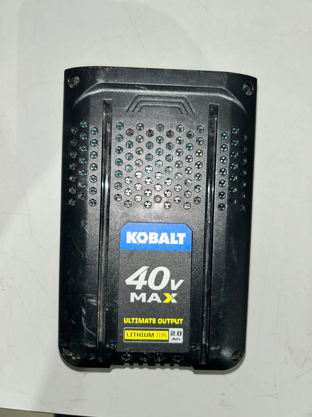 Batería de iones de litio Kobalt de 40 voltios y 2 Ah (paquete de 1) (USADA)