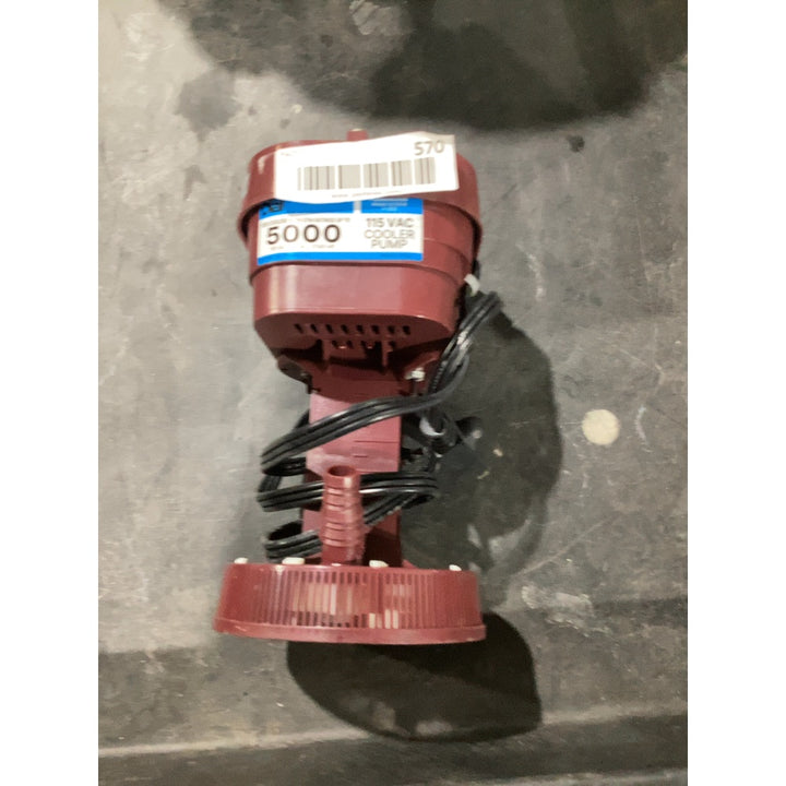 Lot # 570 Dial Cooler Pump 5000 $20.00