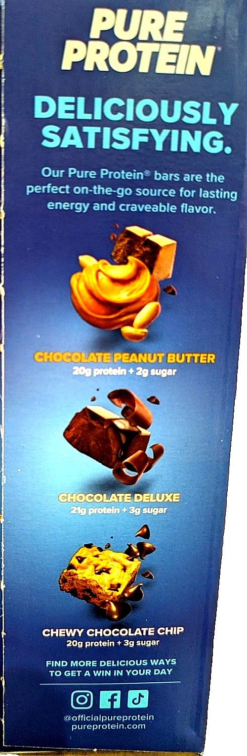 Lot # 1104 Pure Protein Bars Variety Pack 25ct $30