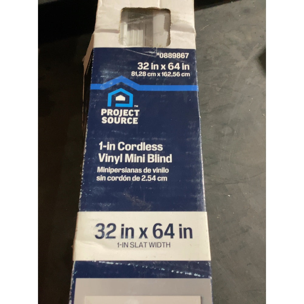 Lot # 1097 Project Source Mini Blinds $11.68