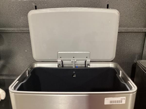Lot # 2074 Stainless Steel Sensor Trash Can $59