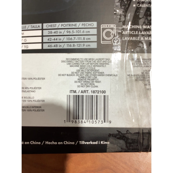 Lot # 579 Degrees Heat Heated Vest $45.39