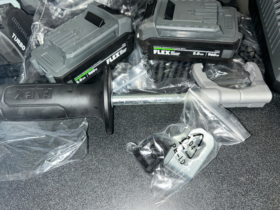 FLEX STACKED LITHIUM 24-volt 1/2-in Keyless Brushless Cordless Drill 2 -Batteries Included (Hard Case Included) (USED)
