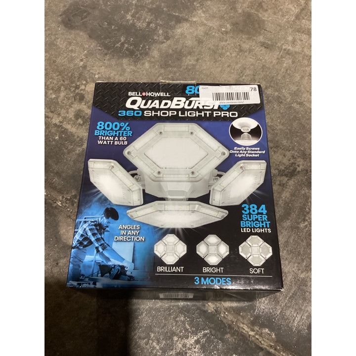 Lot # 78 BellHowell Shop Light Pro $59.95