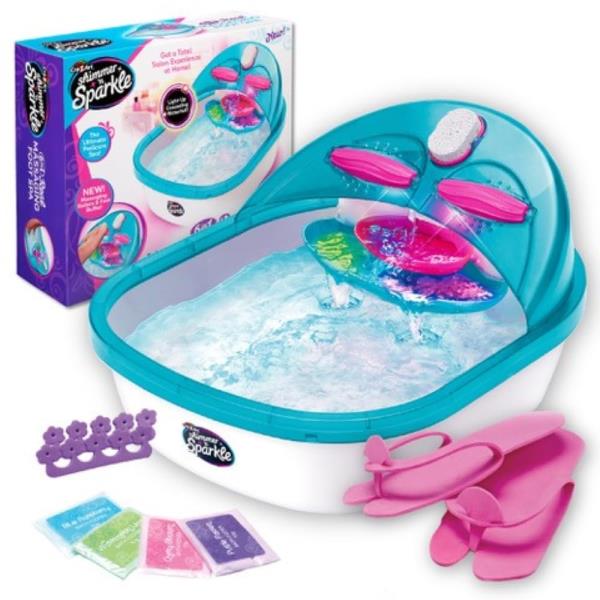 Lot # 1527 Shimmer ‘n Sparkle 6-in-1 Real Massaging Foot Spa for Kids