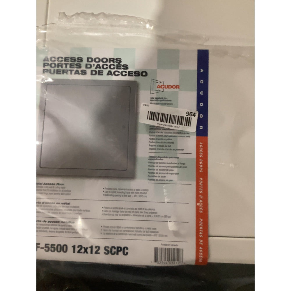 Lot # 964 Acudor Access Door $29.99