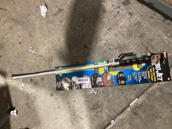 Lot # 334 Turbo Jet Adjustable Fan/Jet Aluminum Power Washer
