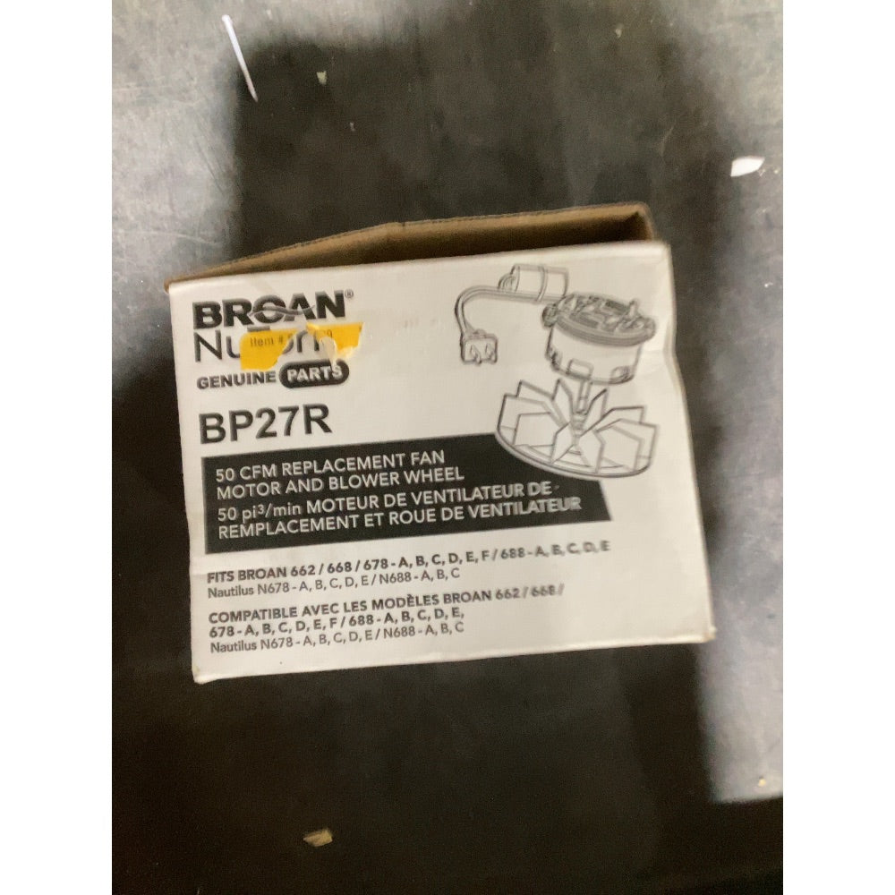 Lot # 487 Broan Bath Fan $23.99