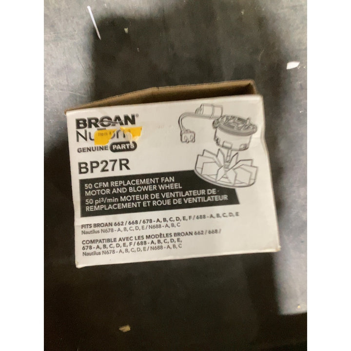 Lot # 487 Broan Bath Fan $23.99