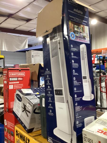 Lot # 2024 Lasko Misto Misting Tower Fan $120