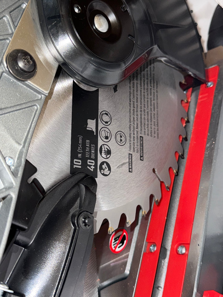 CRAFTSMAN 10-in 15-Amp Single Bevel Sliding Corded Miter Saw