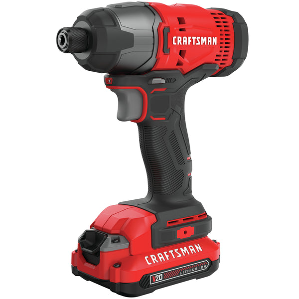 CRAFTSMAN 20V MAX Impact Driver Kit $80