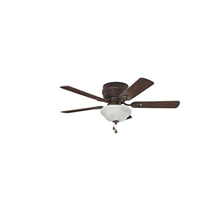Lot # 441 Harbor Breeze Mayfield 44" Bronze Flush Fan $80