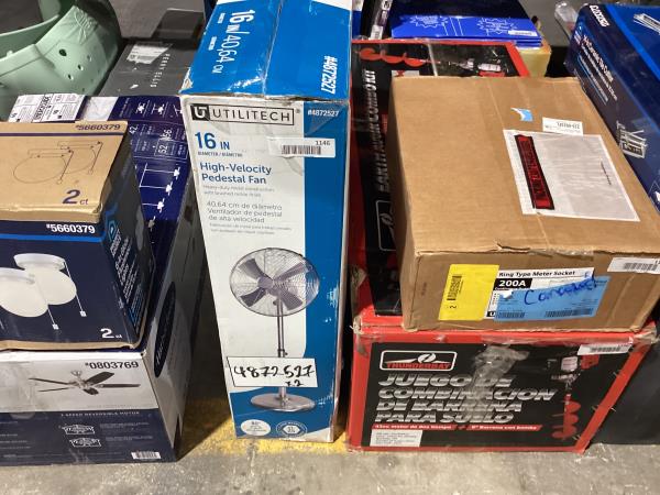 Lot # 1146 High-Velocity Pedestal Fan $100