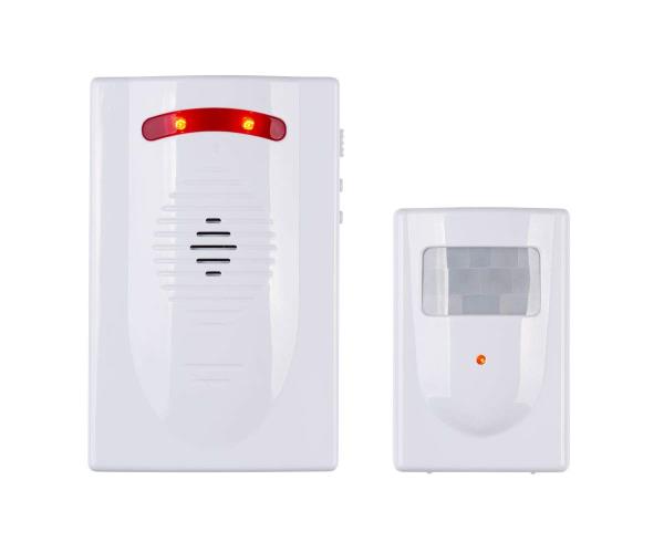 Lot # 1391 SABRE Driveway Alarm, Wireless Motion Detector Sensor System with Driveway Alert, Weatherproof for Outdoor Security