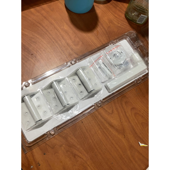 Lot # 557 Reliabilt 5-Bar Screen Door Hardware Kit $25.00