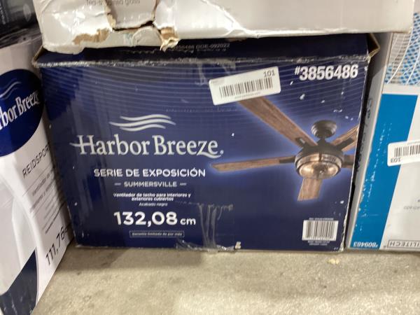 Lot # 101 Harbor Breeze 52" Ceiling Fan $190