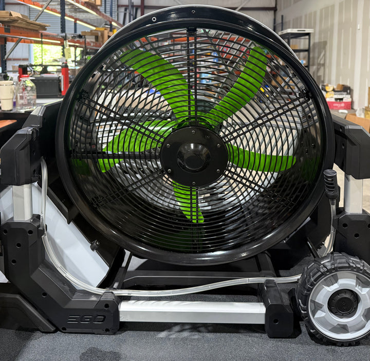 EGO 18-in High Velocity Indoor/Outdoor Misting Floor Fan used