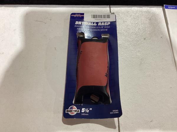 Lot # 58 MARSHALLTOWN Drywall Rasps, W/O Guard Rails