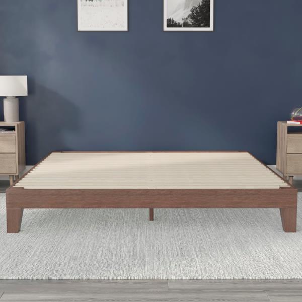 Lot # 1679 FlashFurniture Evelyn Wooden Platform King Bed$315