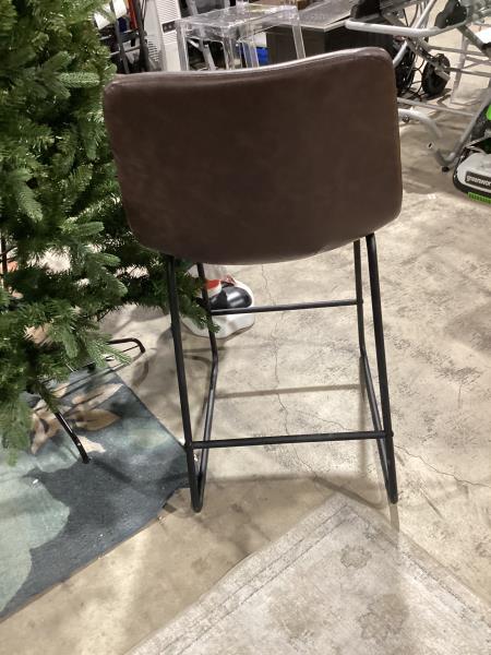 Lot # 2056 Faux leather bar stool $70