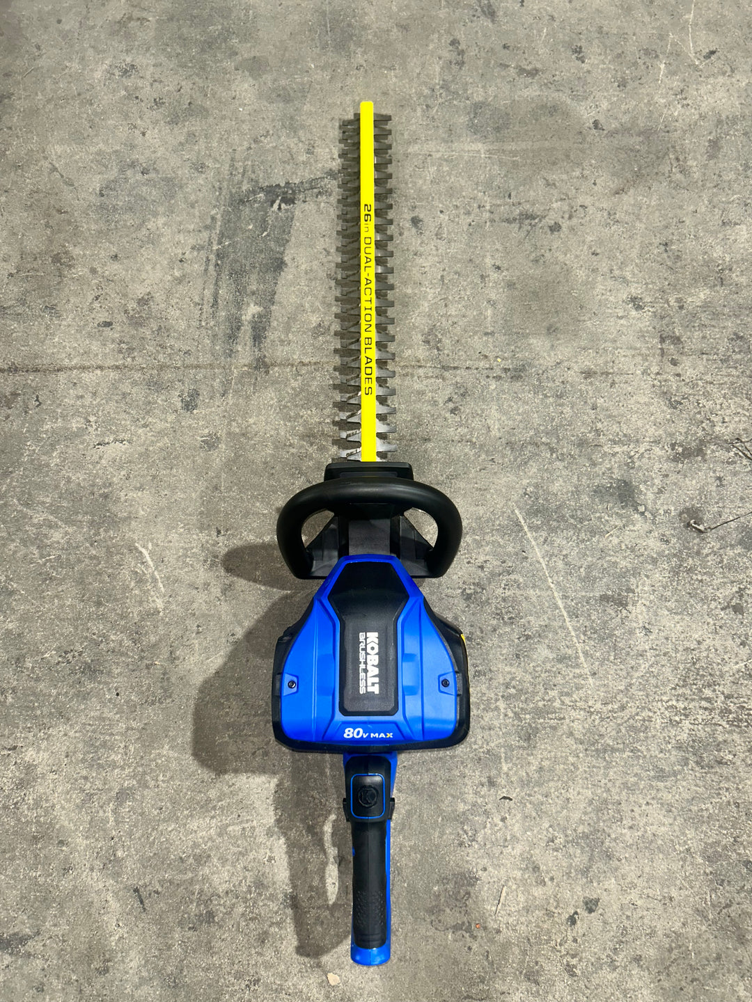 Kobalt 80-volt 26-in Battery Hedge Trimmer 2 Ah Battery Included , Charger Included (used) (baretool)