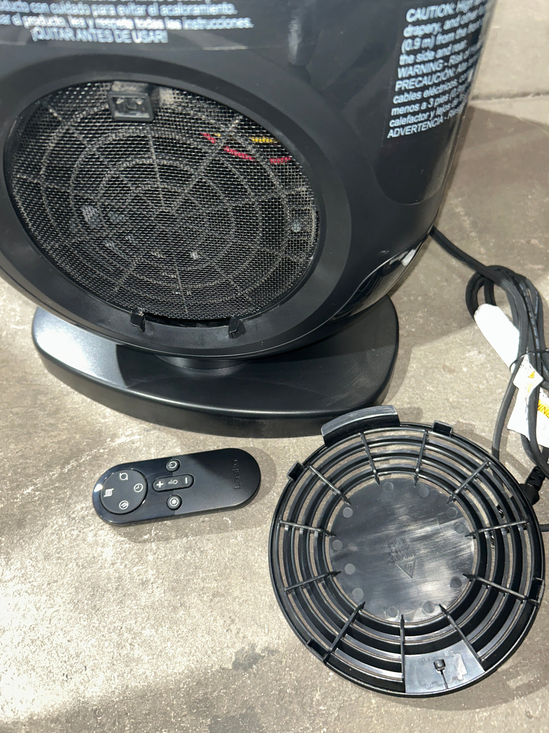 Lasko Motion X Whole Room Heater with Remote (used)