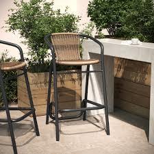 Lot # 2074 BROWN CARNEGY AVENUE OUTDOOR BAR STOOLS $258