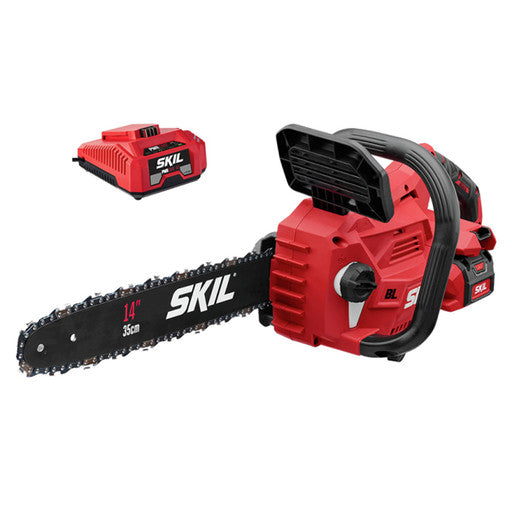 SKIL 40-volt 14-in Battery 2.5 Ah Chainsaw (Battery and Charger Included) (used)