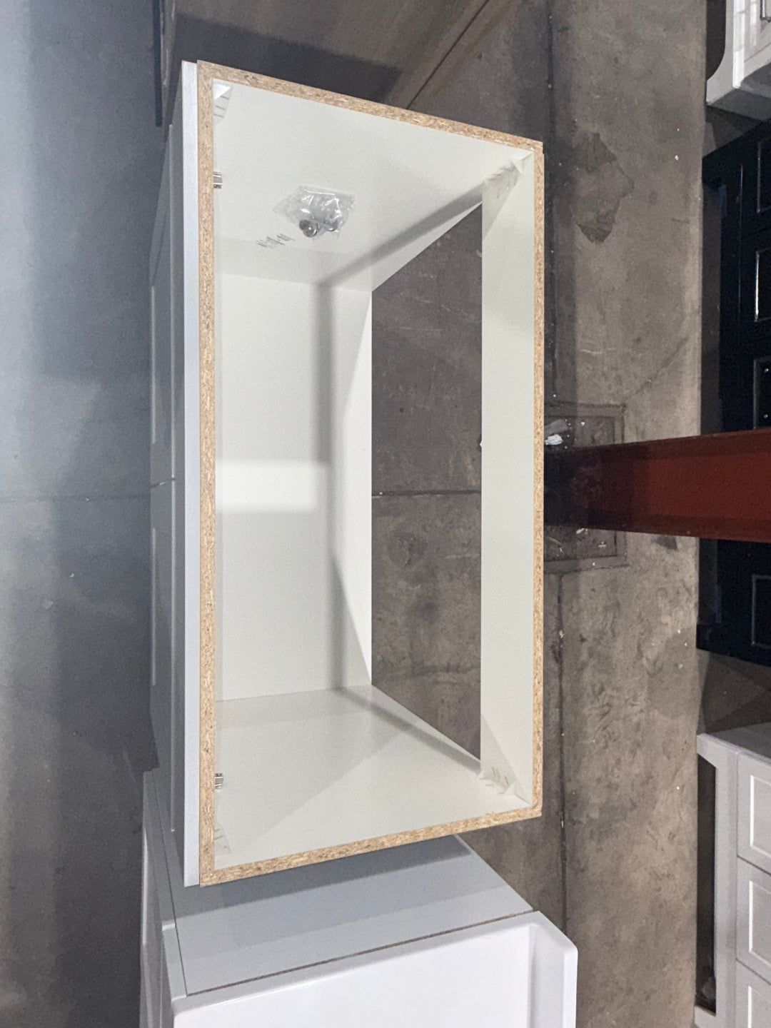 Project Source Dover 36-in Light Gray Single Sink Bathroom Vanity (NO TOP) (OPEN BOX)