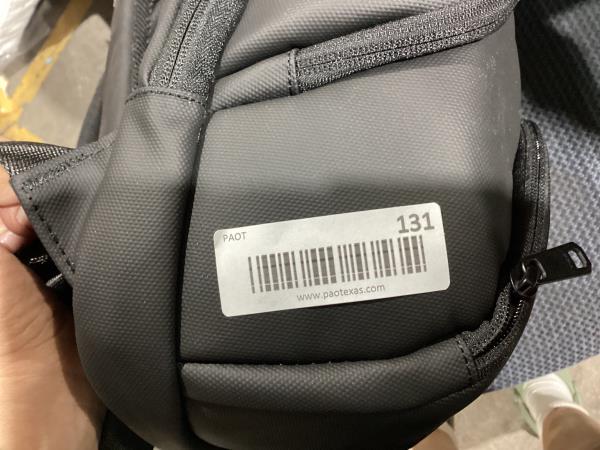 Lot # 131 Travelers choice black backpack $53