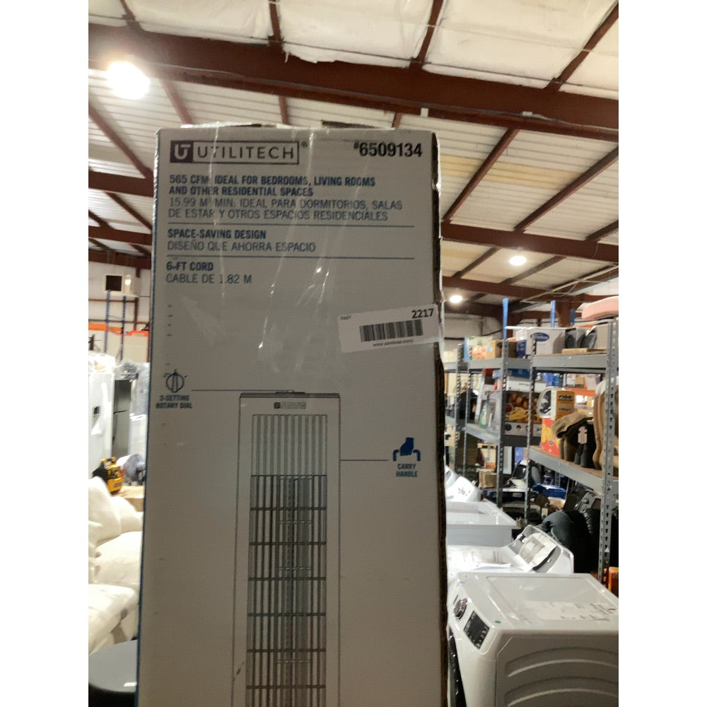 Lot # 2217 Utilitech Tower Fan $29.99