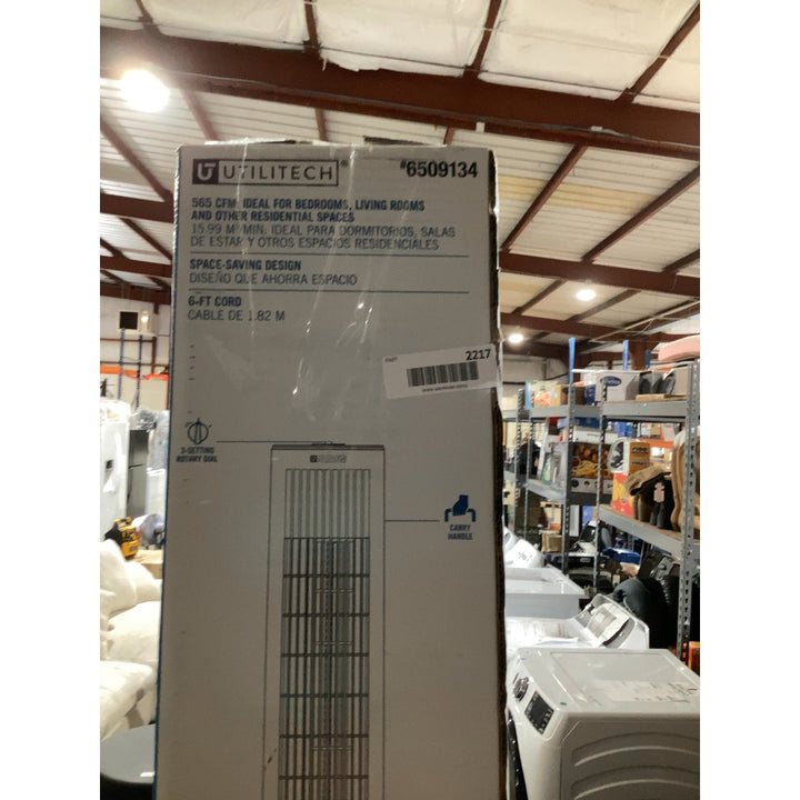 Lot # 2217 Utilitech Tower Fan $29.99