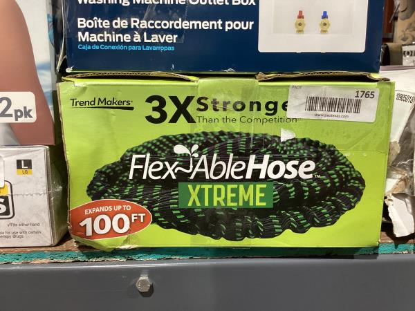 Lot # 1765 Flex-Able 100FT Hose $50