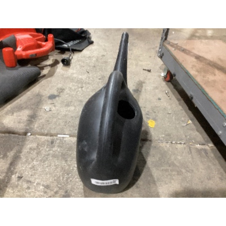 Lot # 482 Home  Garden Used Black Plastic Watering Can $15