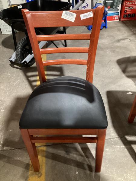 Lot # 1936 Flash Furniture HERCULES Series Ladder Back Cherry Wood Restaurant Chair $139