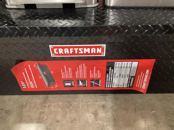 Lot # 2075 Craftsman truck toolbox $369
